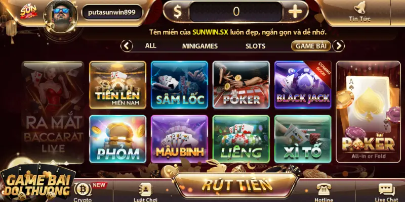 Kinh nghiệm chơi siêu phẩm Sâm lốc Sunwin siêu hấp dẫn