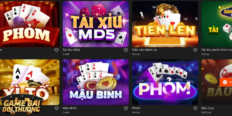 Phỏm là game đánh bài online có luật độc đáo