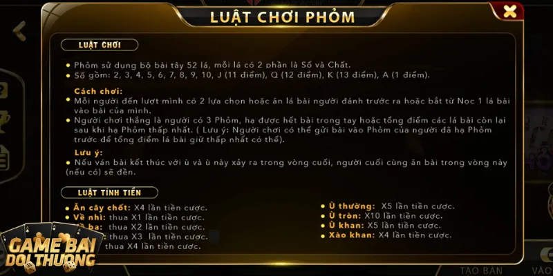 Phỏm thật sự là thử thách cho giới cá cược