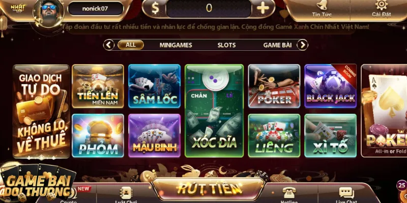 Gợi ý top game bài đổi thưởng Nhatvip 2025 uy tín 11 game bai doi thuong Nhatvip