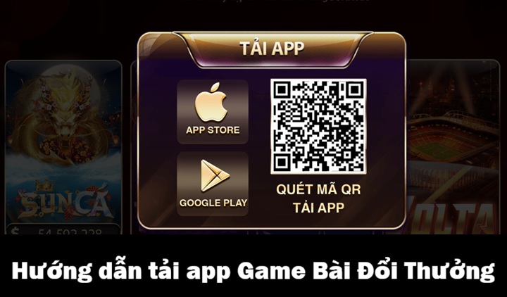 Hướng dẫn tải app Game Bài Đổi Thưởng 
